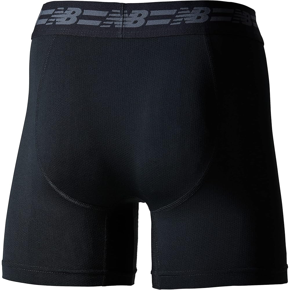 New Balance Boxer Briefs Mesh 5 Inch Front Closure Quick Dry 3 Pack