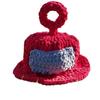 Creative Hand-knitted Woolen Hat, Funny Parent-child Mask, Roman Knight Hat