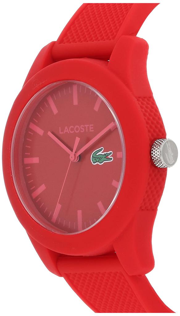 Lacoste Watch 2010764 L.12.12 Red Silicone 43mm Men’s Quartz