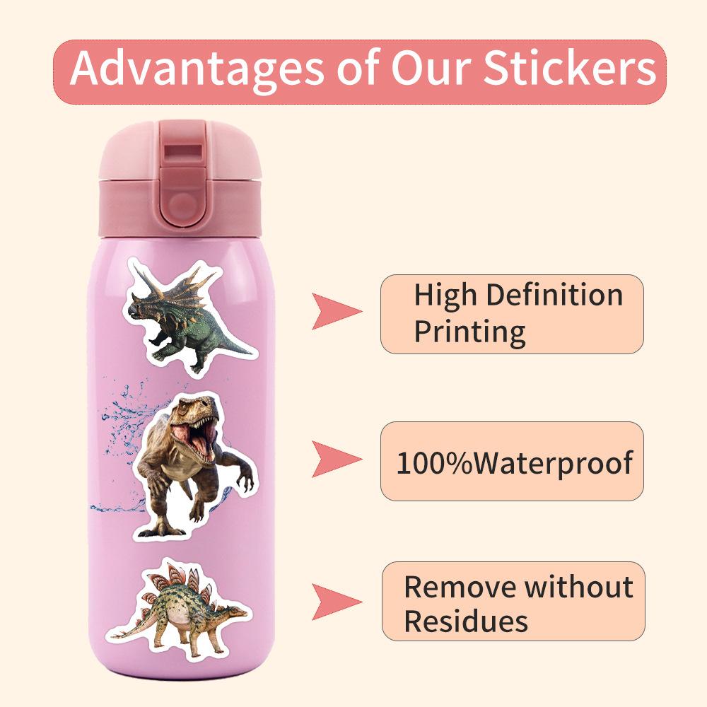 55 Dinosaur Dinosaur Graffiti Stickers Scooter Laptop DIY Cartoon Stickers