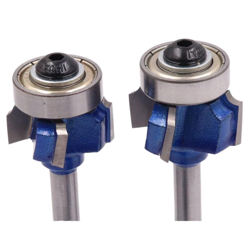 R1 R2 R3 Woodworking Milling Cutter 6.35mm Shank Classical Cutter Bit Round Router Bit  Furniture