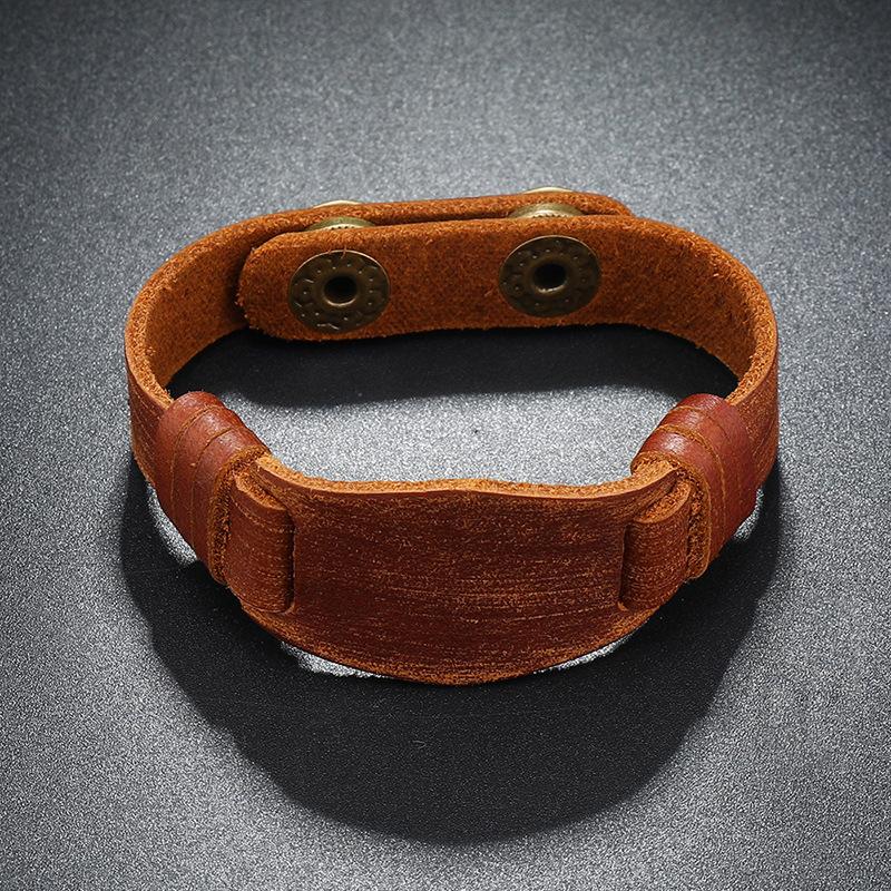 European and American Retro Jewelry Bracelets, Punk Bracelets, Woven Men's Bracelets.