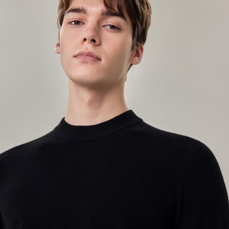 EMZ Men's Business Casual Wool Blend Sweater