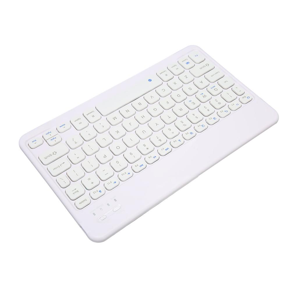 10in Wireless Bluetooth Keyboard Ultra Thin Stable Connection Quiet Waterproof Tablet Laptop