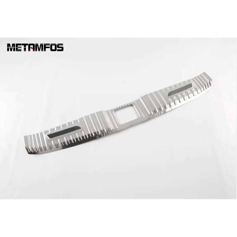 For Honda HR-V e:HEV e:Ny1 RV5 Vezel -2025 2026 Rear Trunk Bumper Foot Plate Tail Door Sill Scuff Guard Plate Accessories