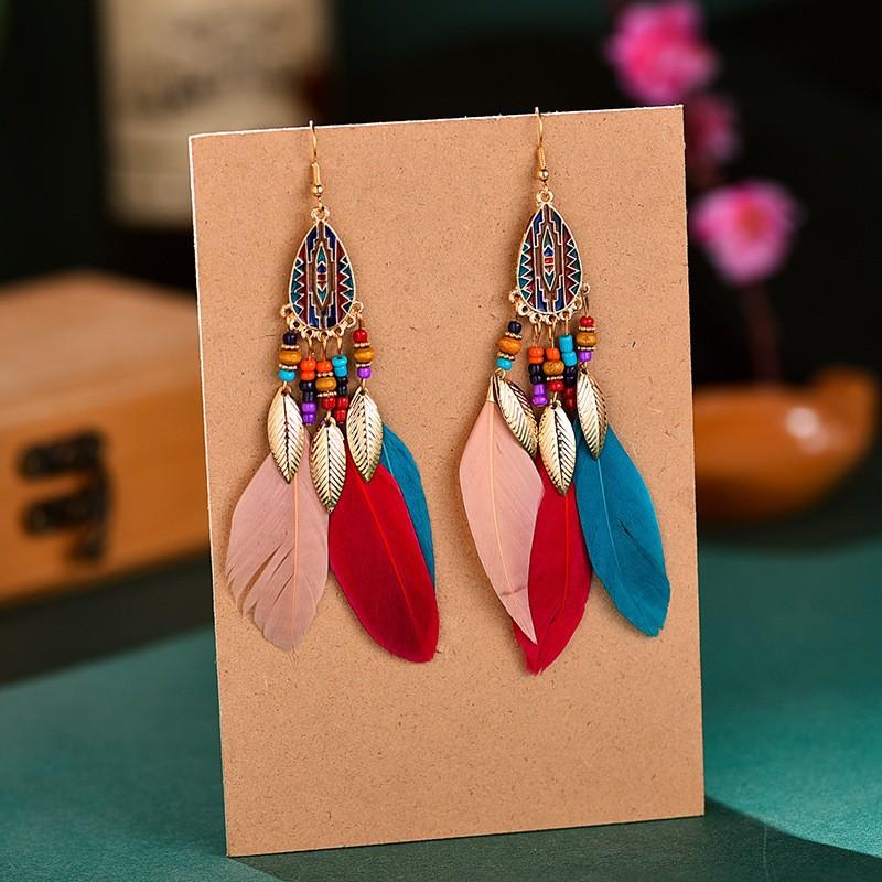 

Модные серьги-подвески для женщин разноцветный