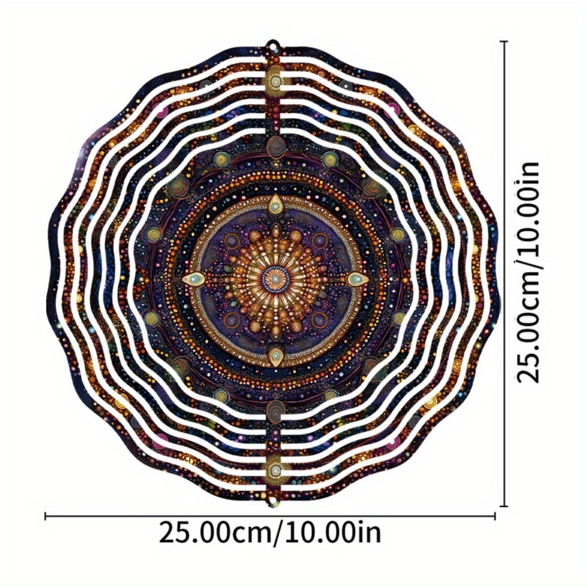 

Богемская музыка ветра 10 дюймов с разноцветным бисером, крючок с поворотом на 360 градусов для легкого подвешивания, идеальный подарок для декора сада и дома на все сезоны 01A