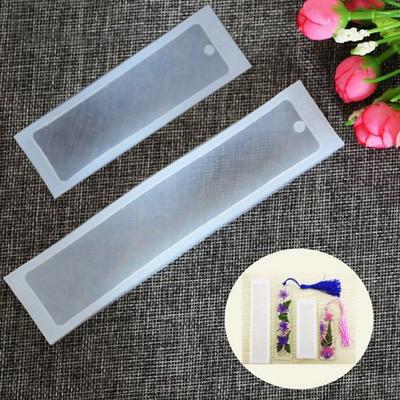 Rectangle Silicone Bookmark Mold DIY Making Epoxy Resin Jewelry Craft Mould DIY