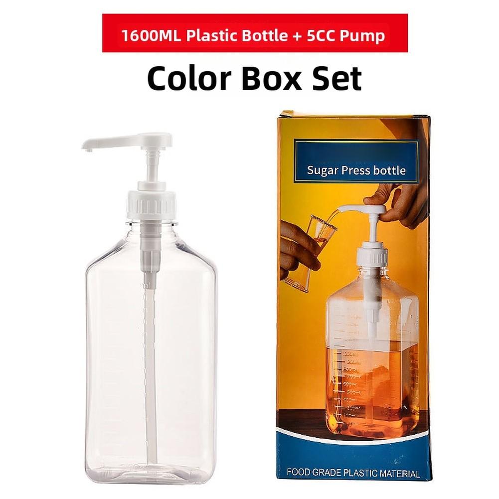 Syrup Dispenser Coffee Syrup Pump Hand Press Dispenser