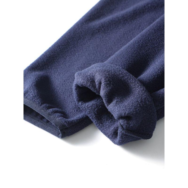 Japanese-Style Retro Mountain Double-Sided Fleece Sweater Men's Autumn and Winter Fleece-lined Trendy Bottoming Shirt Export Men's Clothing Outwear