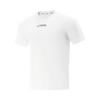Comfortable Breathable Versatile Letter Round Neck Short Sleeve T-Shirt Men Tops Standard-White ATSV389-9