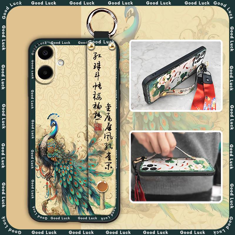 Soft case Back Cover Phone Case For Samsung Galaxy A06/SM-A065F/M Waterproof Chinese style Ring For Mom Anti-dust