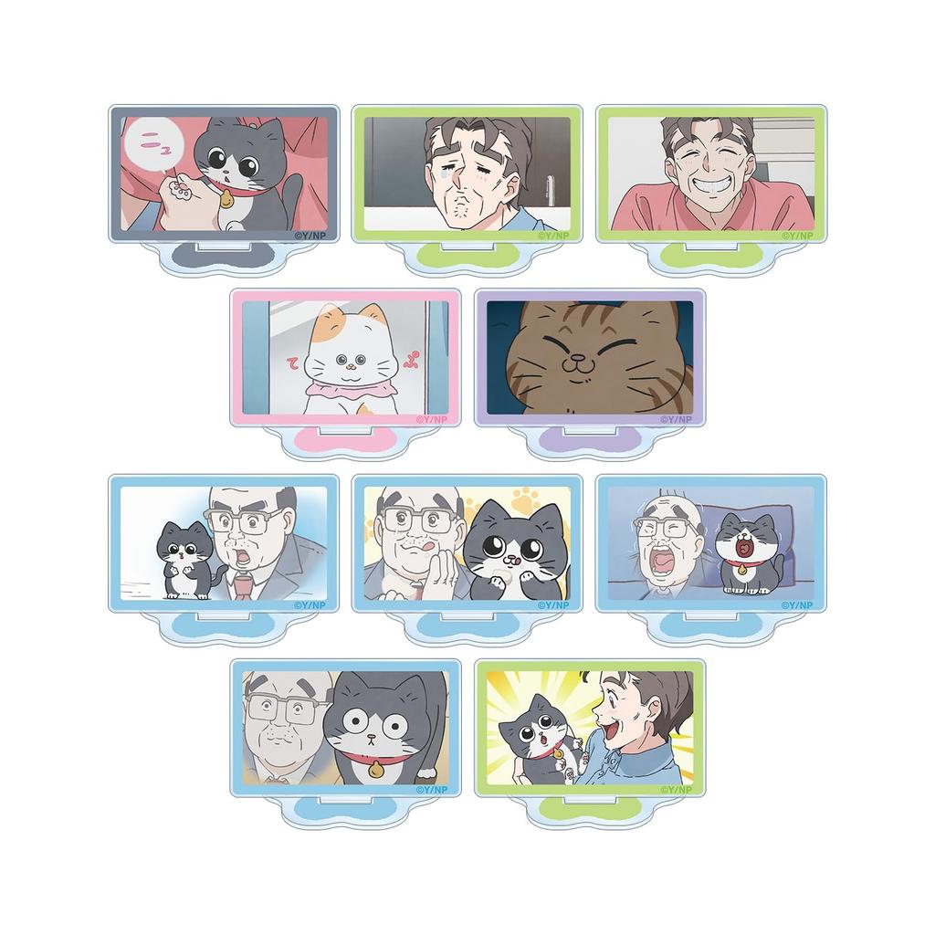 TV Anime Old Man Who Reincarnated As a Trading Scene Mini Acrylic Stands Box of 10 "The Cat"