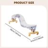 1/2 3/4 Violin Shoulder Rest Easy To Use Non Slip Acrylic Comfort High Strength Pad Musical