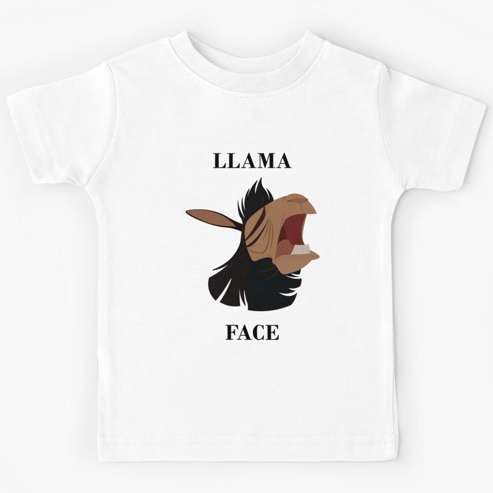 Llama Face! Kids T-Shirt 110
