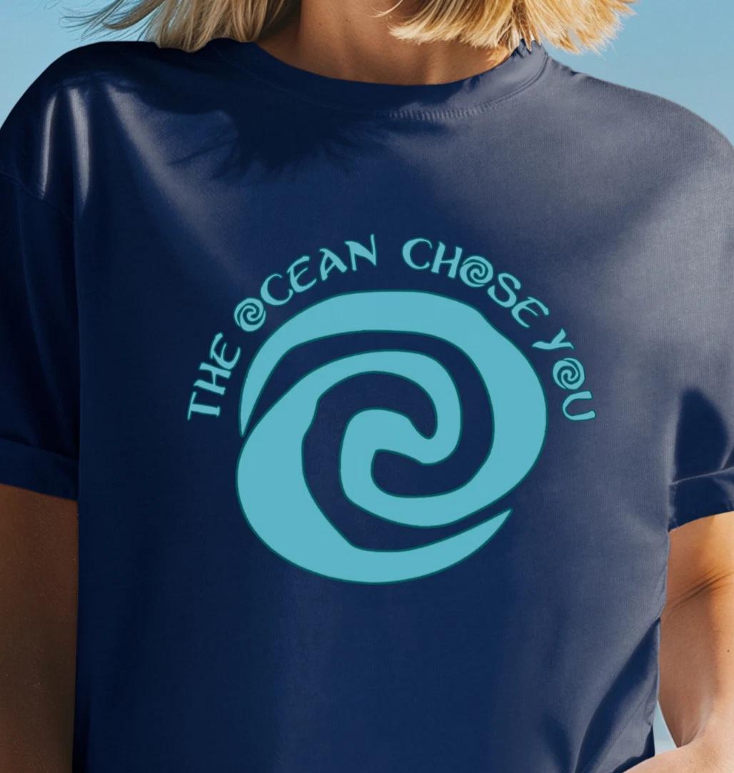 The Ocean Chose You T-Shirt | Ocean Lovers Tee, Moana Inspired Shirt, Beach Wear S