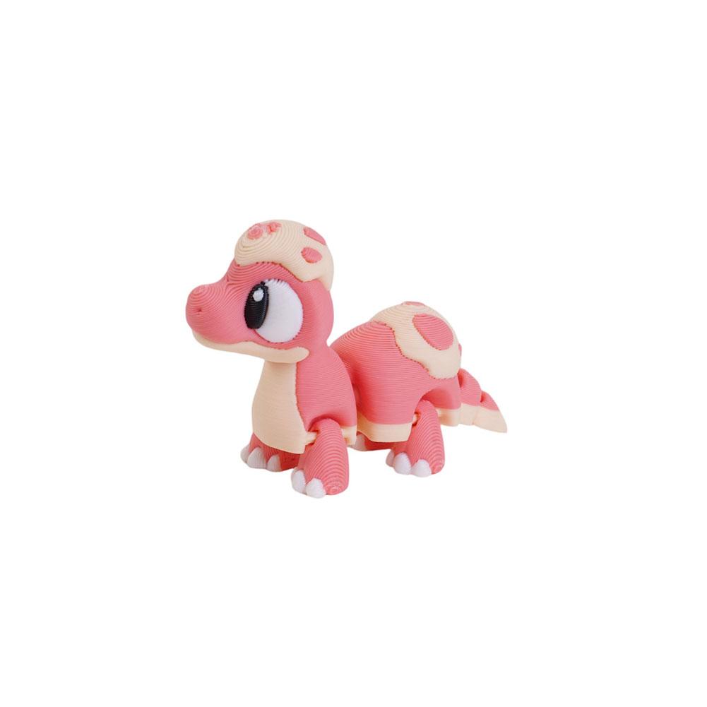 3D-gedruckte niedliche Eierschalen-Dinosaurier-Babyfigur Bewegliche Gelenke Realistische Augen Mehrfarbiger Spinosaurus Heim-Büro-Schreibtischdekor Kindergeschenk