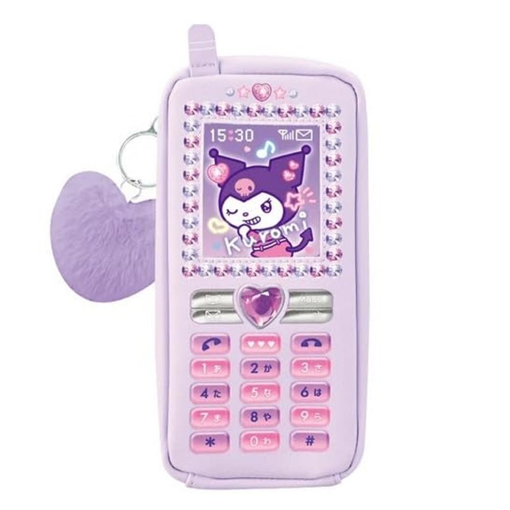 Sanrio flip phone type pencil case Kuromi