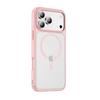 Applicable iPhone17ProMax Armor Magnetic Suction Mobile Phone Case Matte Surface Matte Apple 16 Airbag Anti-drop Protective Cover