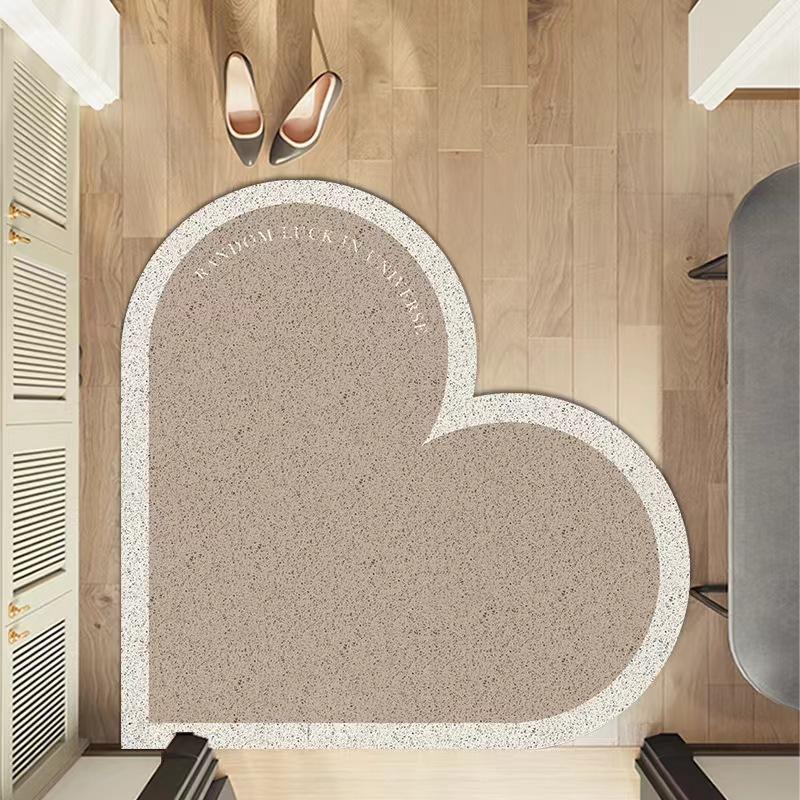 Moderní Jednoduchá Vstupní Rohožka Dveřní Dveřní Škrábací Rohožka na Nečistoty Snadná Údržba Odolná proti Opotřebení Protiskluzová Hedvábná Rohožka