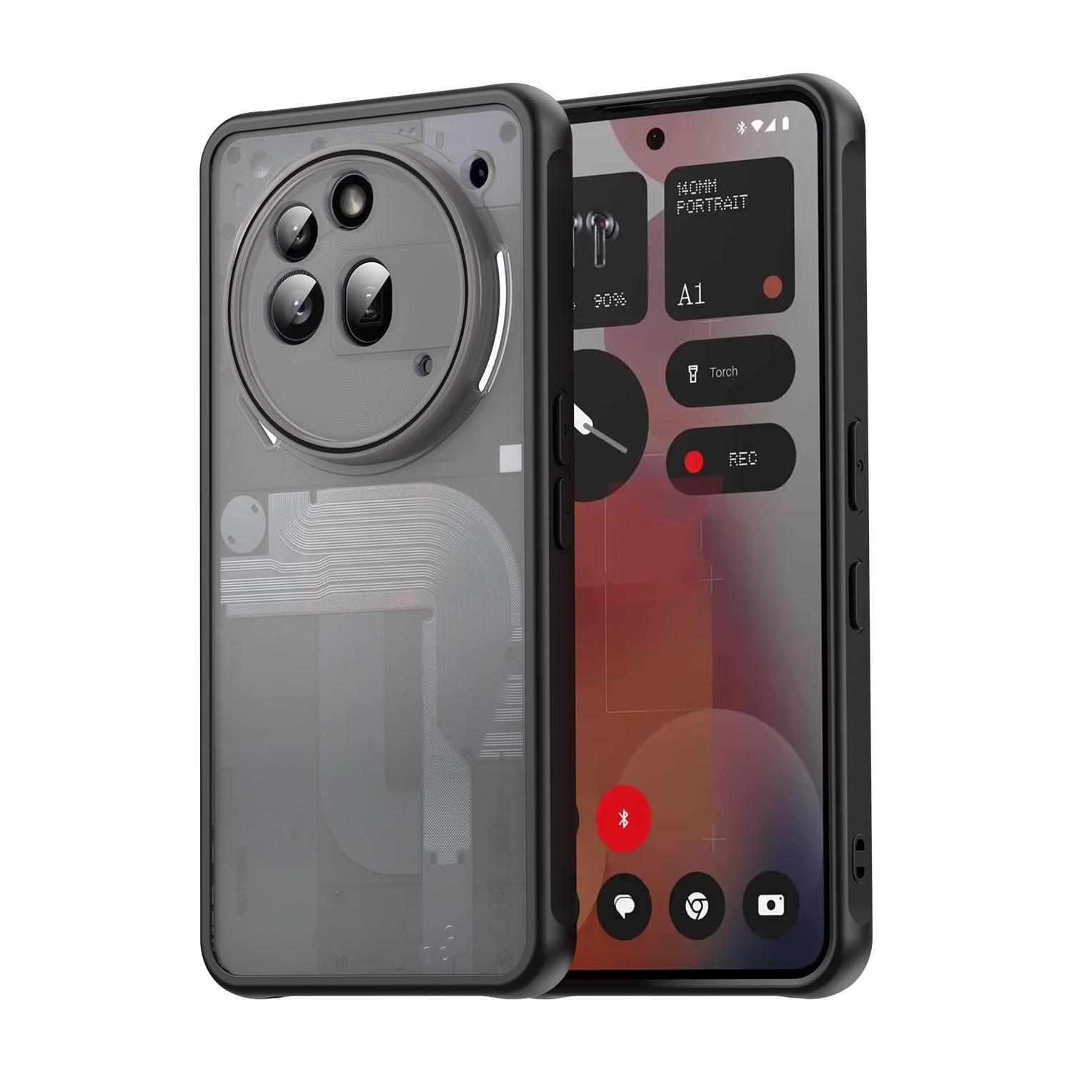 

Ударопрочный чехол для телефона Nothing Phone 3A Pro 3 Phone3 Модные защитные от падения аксессуары Чехлы Nothing Phone 3 чёрный
