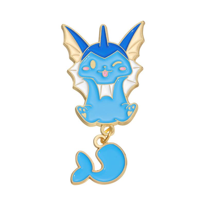 Eyecatching Pet Cute Cartoon Brooch In Alloy With Colorful Finish For Expression Personal