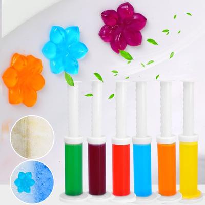 5/1PCS Toilet Cleaner Gel Deodorant Toilet Gel Air Freshener Aromatic Flower Fragrance Bathroom Deodorizer Household Clean Tools