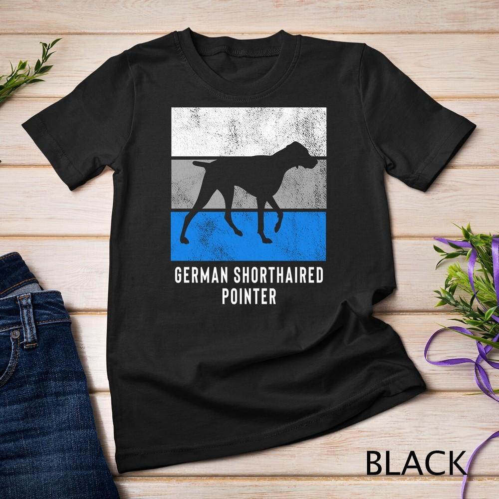 

German Shorthaired Pointer Retro Unisex T-shirt M