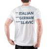 Jezte italsky Jezděte německy Oženit se se slovanem Vtipné Evropské dědictví Tričko Bavlna Grafické tričko Muži Ženy Letní Streetwear