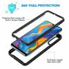 Coque Téléphone - CENHUFO - Huawei P30 Lite - Antichoc 360 Degrés - Protecteur D'écran Intégré - Souple