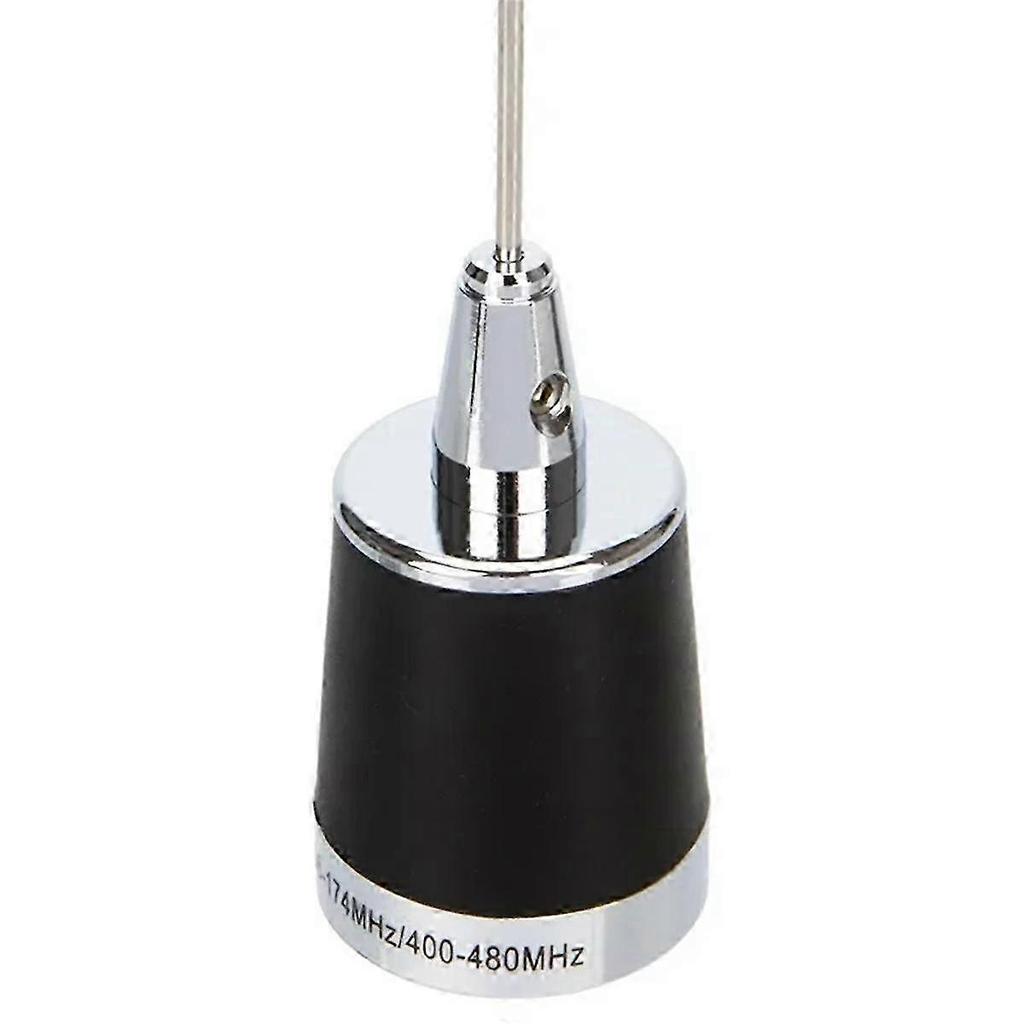 High Performance Car Mobile Ham Radio Antenna, Compatible with NMO VHF/UHF Dual Band 144/430MHz, 100W High Gain Walkie Talkie