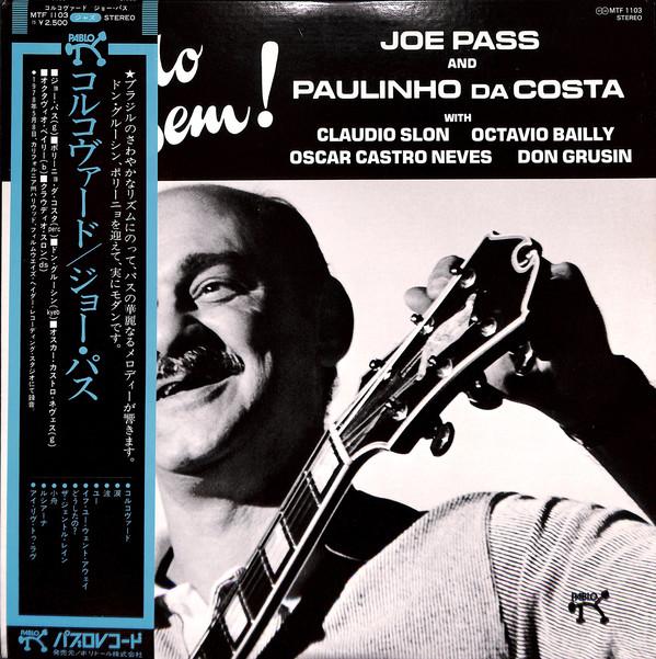 LP Record JOE PASS PAULINHO DA COSTA Tudo Bem MTF1103 PABLO 1978 Japan Jazz Used