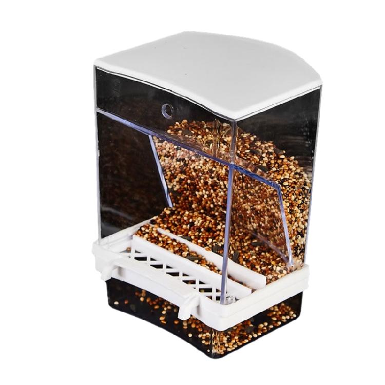 Anti-spill Bird Feeding Bowl Parrots Food Feed Container Cockatiels Feeding Box