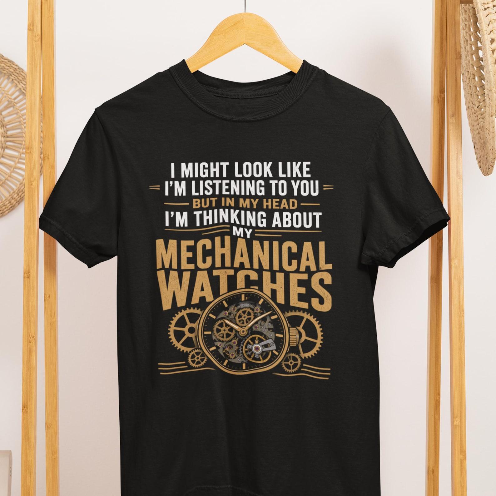 Mechanical Watches Shirt, Horology Gift, Skeleton Watch Gear Tee, Comfort Colors 1717 2XL