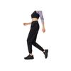 Li Ning Fitness Series Casual Breathable Comfortable Soft Knitted Sports Pants Women Pants Black AKLU140-1