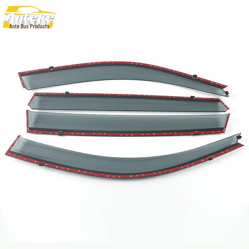 Lifan X60 Rain Guards: 3D Stainless Steel Deflector Trim for Exterior Modification