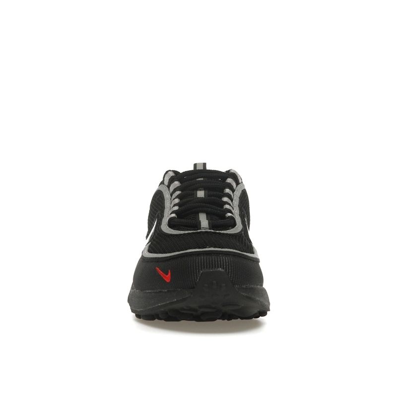 Nike Air Zoom Spiridon SP Black Sport Red Unisex Sneakers Metallic-Silver HF9117-002