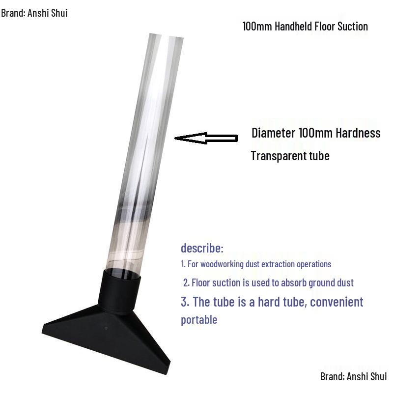 Industrial Vacuum Cleaner Accessories: Dust Collector Adapter, Belt Sander Dust Collector, Three-way Pipe Damper, Valve Crusher