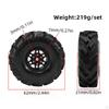 4Pcs Wheel and Tire Sturdy Professional Easy Installation Replacement DIY Modified Replace for 1/18