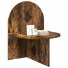 Nightstand Smoked Oak 48 X 49 X 65 Cm Engineered Wood