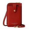 Peace Kobo Smartphone Pouch, Women's Bag, Red
