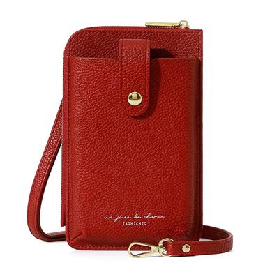 Peace Kobo Smartphone Pouch, Women's Bag, Red