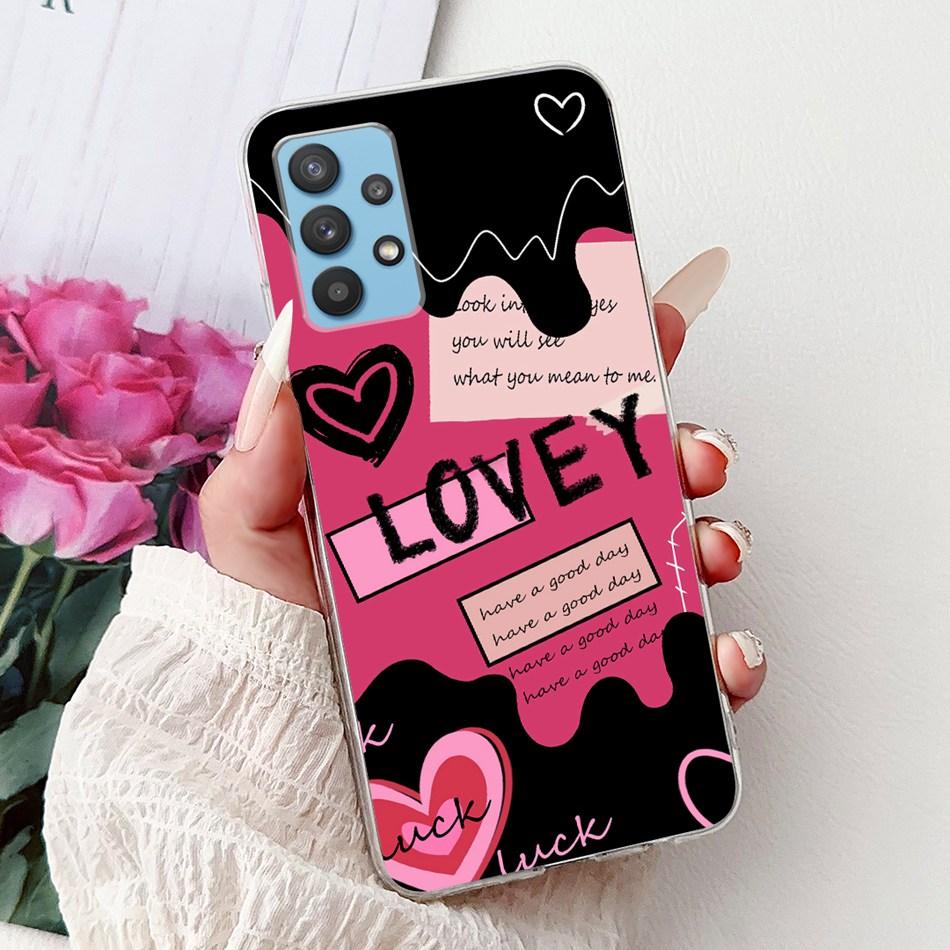 For Samsung Galaxy A32 Cool Dragon Tiger Painted Phone Case For Samsung A32 4G 5G SM-A325F SM-A326B Soft Silicone TPU Cases