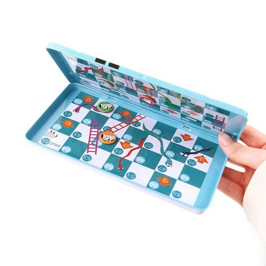Brainteasers Purple Cow Magnetic Snake Ladder Board Game, Popular Korean Game