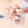 Water bottle new cute cartoon float straw cup with tea warehouse anti-drop wear-resistant plastic cup men and women camping portable cup
