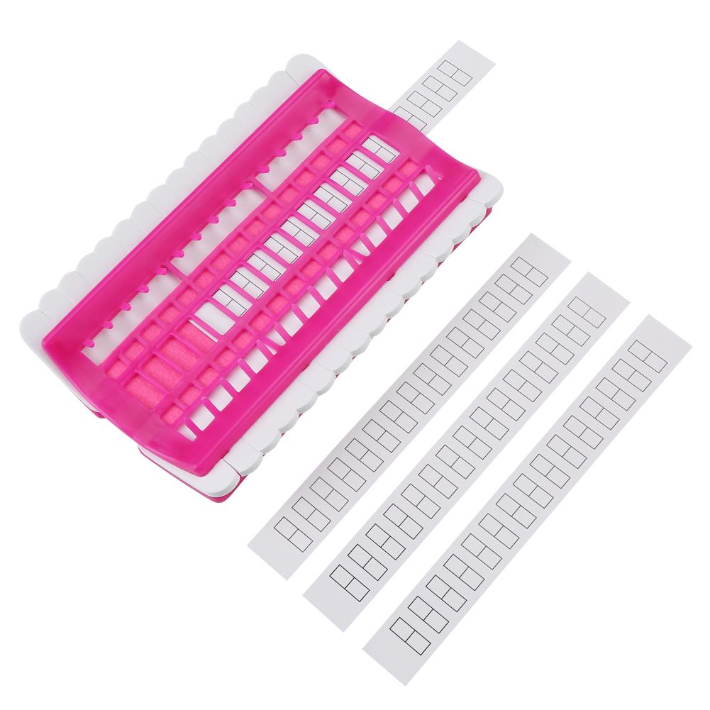 

Держатель для игл для вышивания крестом на 30 позиций, органайзер для ниток мулине, швейные инструменты, роза