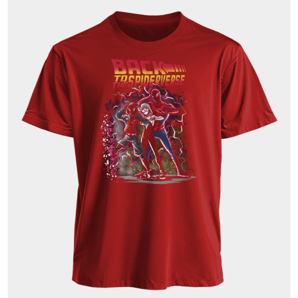 Pánská a dámská trička Spider-Man Léto Americké Jaro a Podzim Nadměrná Trendy Niche a Klasická Krátký rukáv