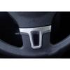 For Volkswagen Tiguan 2010-2016 ABS Silver Steering Wheel Sheet Cover Trim 1PCS