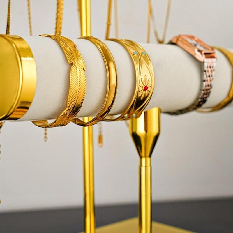 Jewelry Organizers Modern Bracelet Holder Necklace Holder Stylish Storage Rack Present for Collectors and Designers