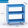 Mobile Workshop Tool Cart with Drawers CN Plug (adapter Included)